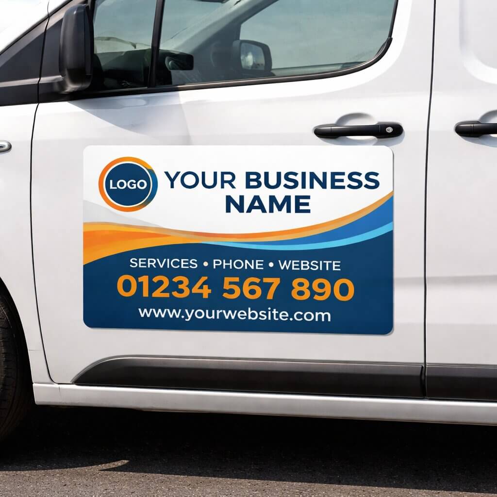 Magnetic Van Signs Pendle
